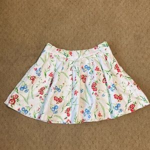 Janie and Jack size 10 floral skirt